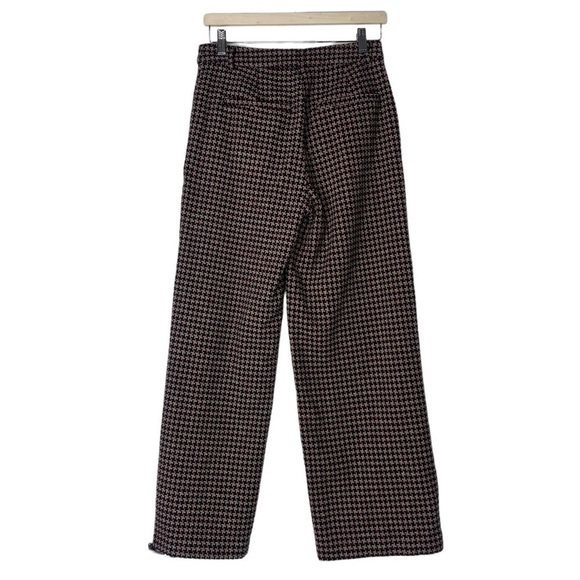 Modcloth informed ensemble houndstooth wide leg pants size 6 - Picture 5 of 8